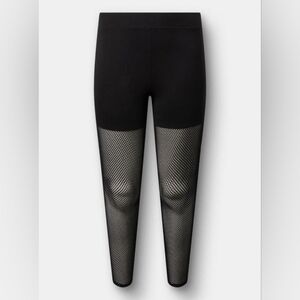 NWT Torrid Premium Full Length Legging- Fishnet- Size 3